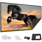 100-Inch Foldable Projector Screen for Home Cinema