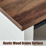 Amerlife 66" Farmhouse TV Stand with Storage