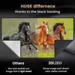 100-Inch Foldable Projector Screen for Home Cinema