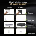 100-Inch Foldable Projector Screen for Home Cinema