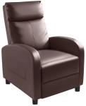 Homall Recliner Chair with Lumbar Support - Brown
