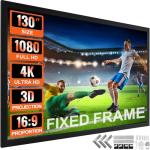 VEVOR 130-Inch Outdoor Fixed Frame Projector Screen