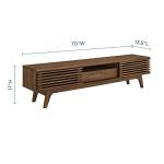 Modway Render 70" Mid-Century Modern TV Stand