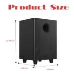 6.5 Inch Passive Subwoofer for Strong Home Theater Bass