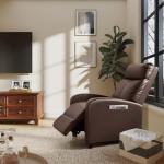 Homall Recliner Chair with Lumbar Support - Brown