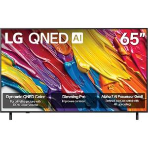 LG 65-Inch QNED 4K Smart TV with AI Sound