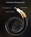 BlueRigger 25FT RCA Subwoofer Cable with Gold Connectors