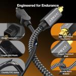 IVANKY 10ft Optical Audio Cable for Home Theater