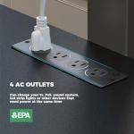 Rolanstar Adjustable TV Stand with Mount and Storage