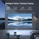 4K Smart Projector with WiFi and Bluetooth