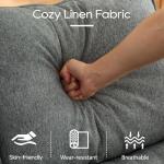 74" RV 3-Seater Recliner Sofa in Grey