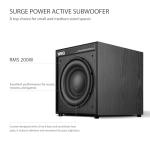 WMQ 8" Active Subwoofer with RCA Input, 200W RMS