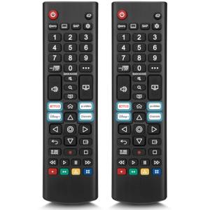 LG Smart TV Remote Control Replacement (2-Pack)