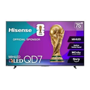 Hisense 75" QD7 Mini-LED 4K Smart TV