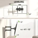 USX MOUNT Full Motion TV Wall Mount 26-60 Inch