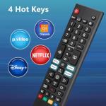 LG Smart TV Remote Control Replacement (2-Pack)