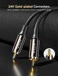 VIOY 6.6 FT Gold-Plated Coaxial Audio Cable