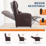 GarveeHome Electric Recliner Chair with USB Port