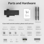 USX MOUNT Full Motion TV Wall Mount 26-60 Inch