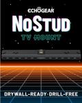 ECHOGEAR No Stud TV Mount - Easy Installation