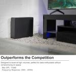 Rockville 10" Powered Subwoofer for Home Theater