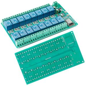 16-Channel ESP8266 Relay Module for Smart Home