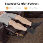 MCombo Zero Gravity Power Recliner Loveseat with USB