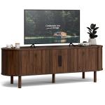 Modern Walnut TV Stand for TVs up to 60 Inch