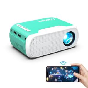 Ksbaby Mini WiFi Portable Home Theater Projector