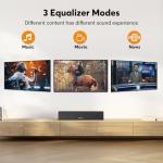 Wohome 2.1 Sound Bar with Built-in Subwoofer