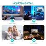 Ksbaby Mini WiFi Portable Home Theater Projector