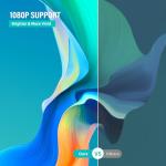 Ksbaby Mini WiFi Portable Home Theater Projector