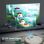 Ksbaby Mini WiFi Portable Home Theater Projector