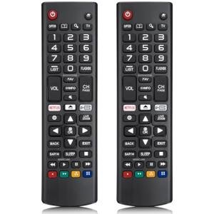 LG Smart TV Remote Control Replacement - 2 Pack
