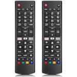 LG Smart TV Remote Control Replacement - 2 Pack