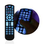 Backlit Universal Remote for Smart TVs and Devices