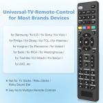 Universal Remote Control for Various TV Brands