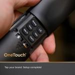 Universal Backlit Remote for Samsung, LG, Roku, Sony