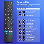 Universal Remote for Samsung, LG, Vizio & More