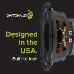 Dayton Audio 8" 150W Powered Subwoofer - Black