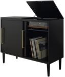Crosley Everett Media Console and Record Stand