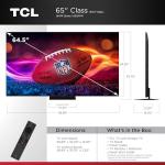 TCL 65" Mini LED QLED 4K Smart TV