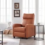 Yaheetech Tan Recliner Chair Set of 2