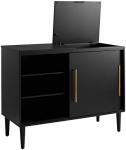 Crosley Everett Media Console and Record Stand
