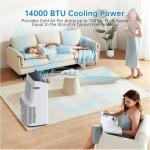 14,000 BTU Portable Air Conditioner with Remote