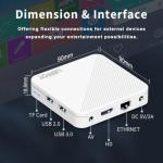 LEFFOT H313 4K Ultra HD Android TV Box