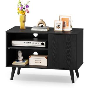 Mid-Century Modern 40-Inch TV Stand with Storage