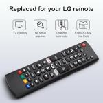 LG Smart TV Remote Control Replacement - 2 Pack