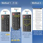 Universal TV Remote for Samsung, LG, Sony, More