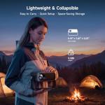 4K Smart Outdoor Projector with Wi-Fi & Bluetooth